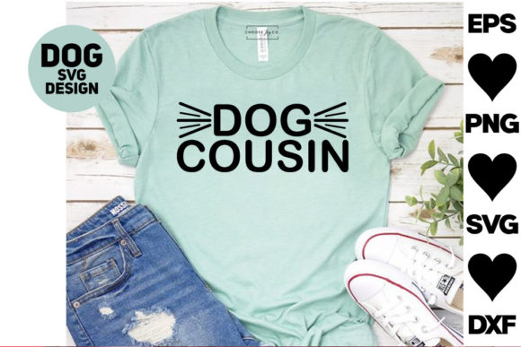 Dog SVG Design: Dog Cousin