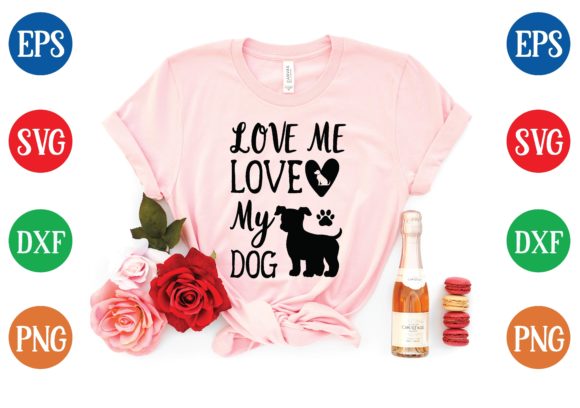 Loveme Love My Dog SVG